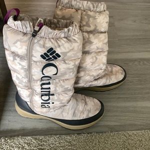 Colombia Camo Snow Boots